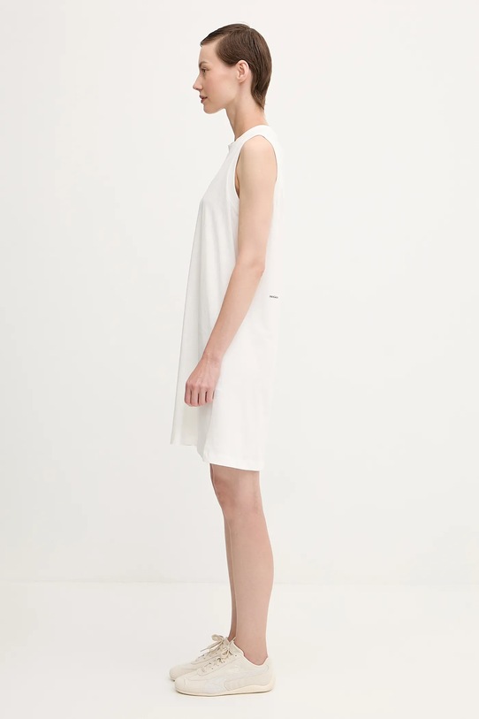 Pangaia cotton dress Midweight Short Dress 10002555 white SS25