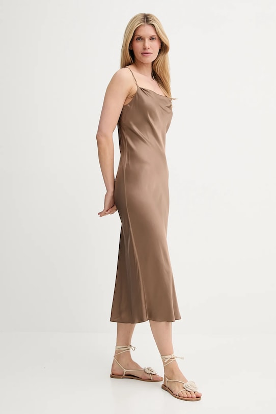 MUNTHE rochie BABYLOMA 247131724711 maro SS25