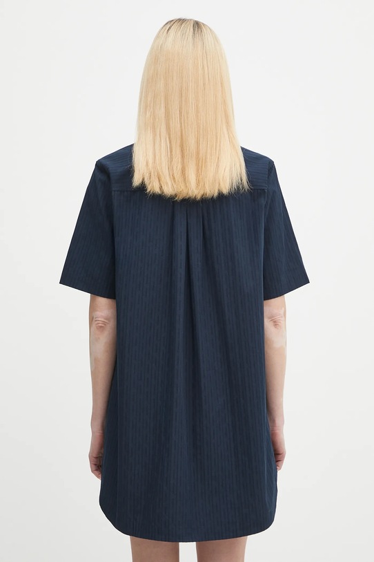 Oblečenie Bavlnené šaty Samsoe Samsoe SATINA F25200080 tmavomodrá