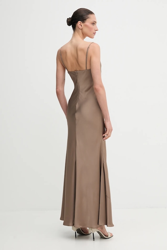 Odzież Bardot sukienka 59709DB3 brązowy