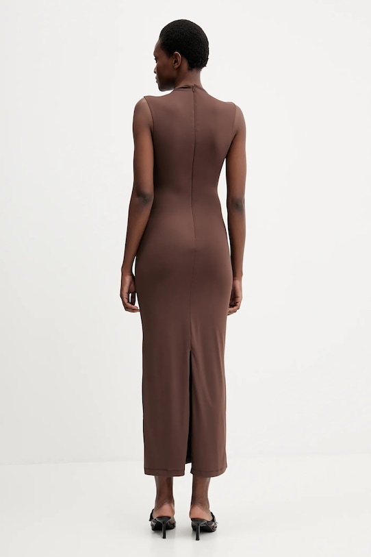 Bardot sukienka 59948DB brązowy AW25