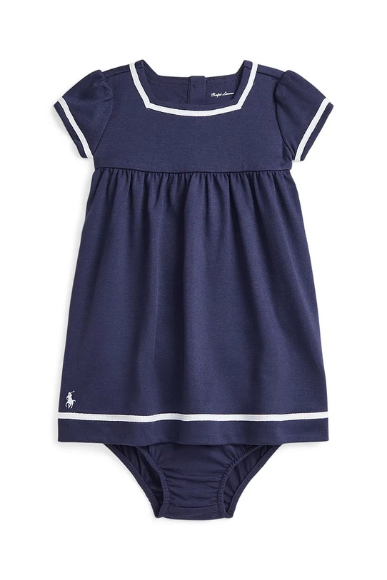 Kojenecké šaty Polo Ralph Lauren mini námořnická modř 310958168001