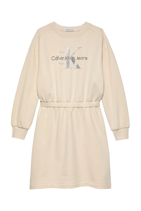 Дитяча сукня Calvin Klein Jeans IG0IG02771.104.116.PPYA бежевий SS25