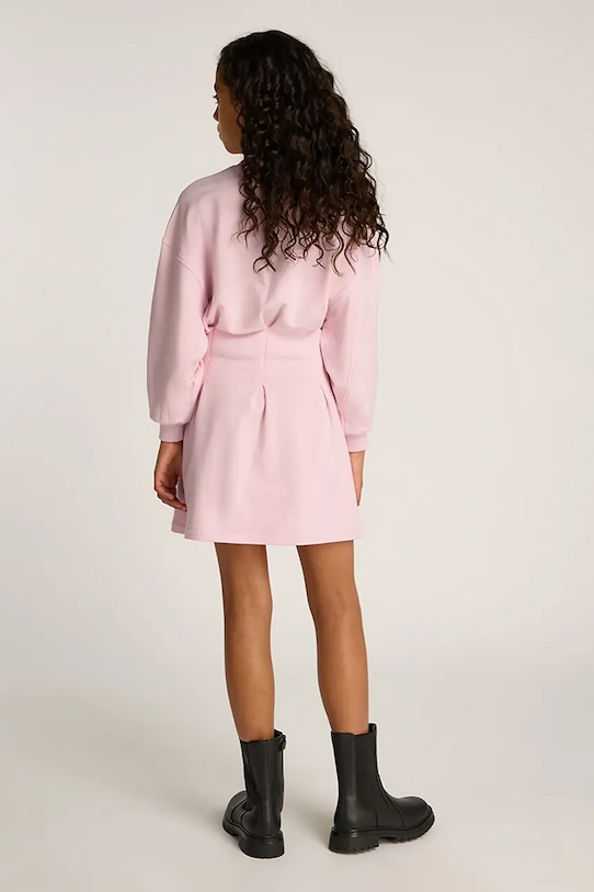 Calvin Klein Jeans sukienka dziecięca różowy IG0IG02773.128.176.PPYA