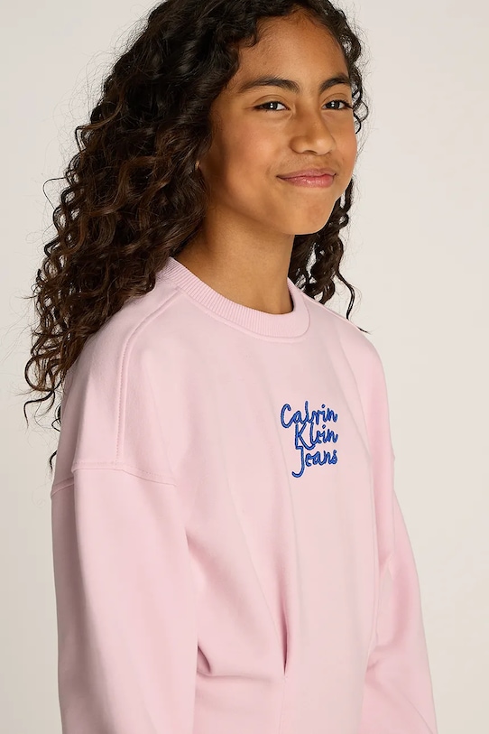 Calvin Klein Jeans sukienka dziecięca IG0IG02773.128.176.PPYA różowy