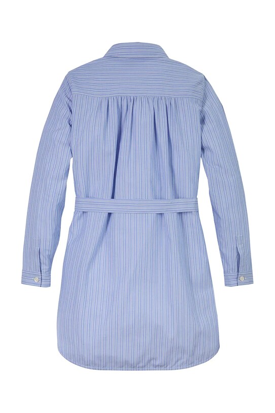 Дівчинка Дитяча бавовняна сукня Tommy Hilfiger KG0KG08335.PPYA блакитний