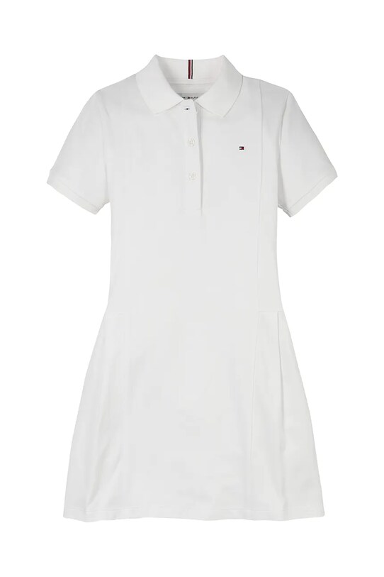 Tommy Hilfiger sukienka dziecięca KG0KG08342.104.122.PPYA biały SS25