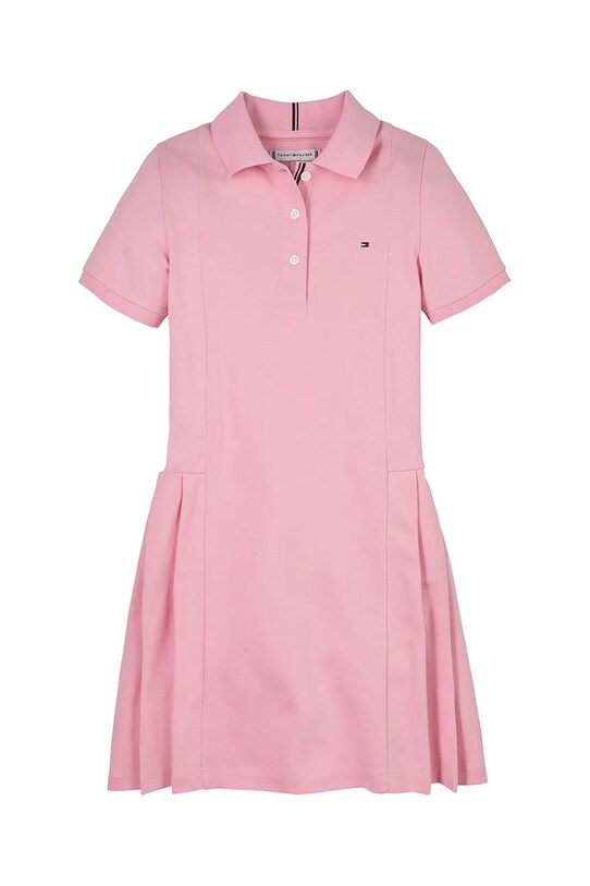 Детское платье Tommy Hilfiger KG0KG08342.128.176.PPYA розовый SS25