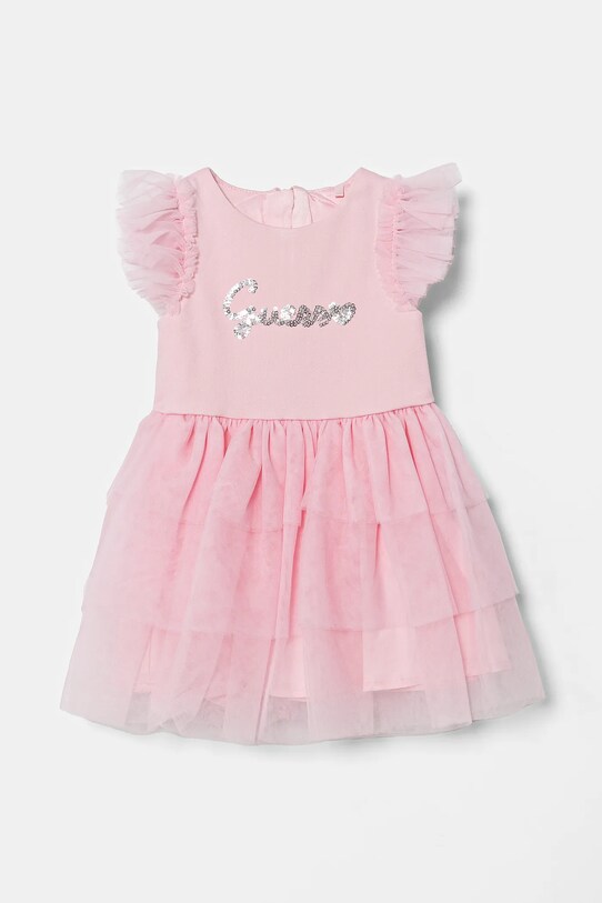 Детское платье Guess A5RK02.KAUH0.PPYA розовый SS25