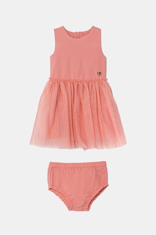 Kojenecké šaty Guess mini růžová A5RK08.KAUH0.PPYA