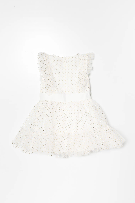 Guess rochie bebe alb A5RK11.KCQG0.PPYA