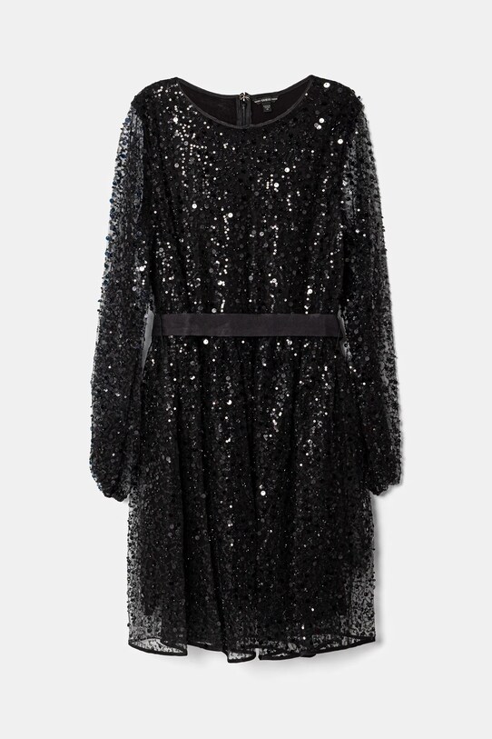 Guess rochie fete mini negru J5RK11.KCLM0.PPYA