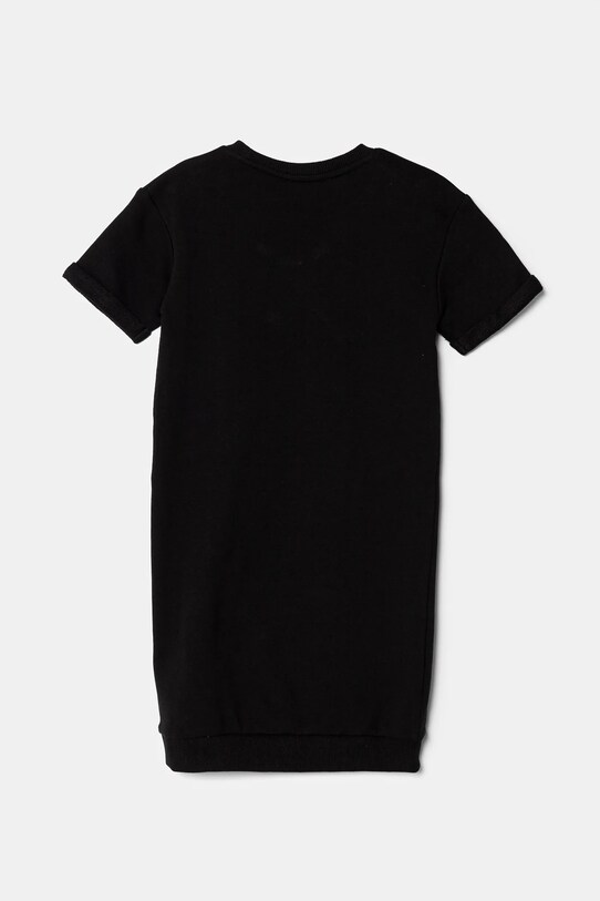 Дитяча бавовняна сукня Guess J5RK15.KAD74.PPYA чорний SS25