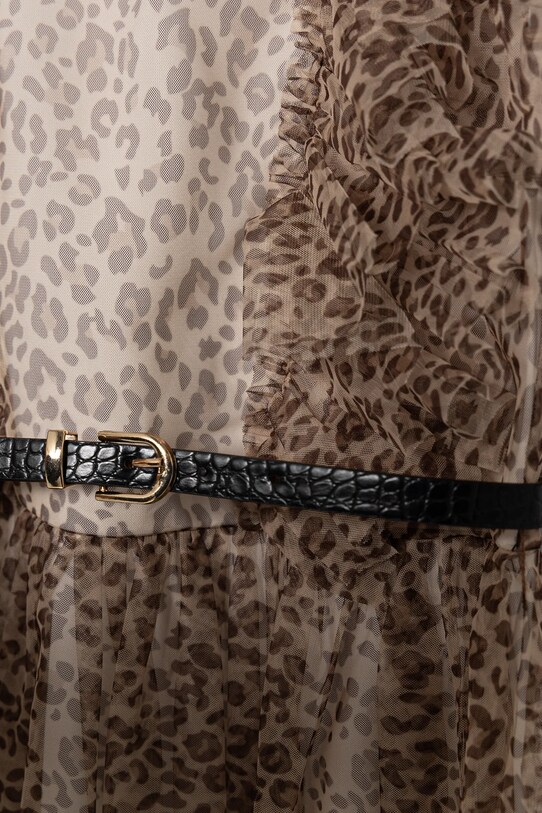 Девочка Детское платье Guess J5RK25.KAZO0.PPYA коричневый