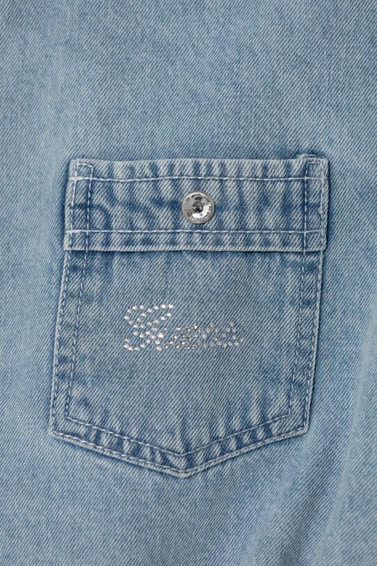 Дівчинка Дитяча сукня Guess J5RK31.D4EU0.PPYA блакитний