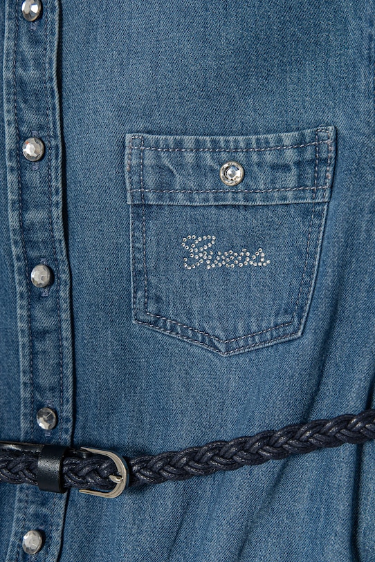 Дівчинка Дитяча сукня Guess J5RK31.D4EU0.PPYA блакитний