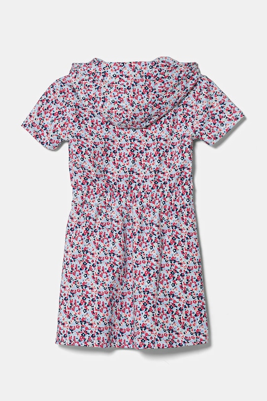 Guess sukienka bawełniana dziecięca J5RK32.KA6R4.PPYA niebieski SS25