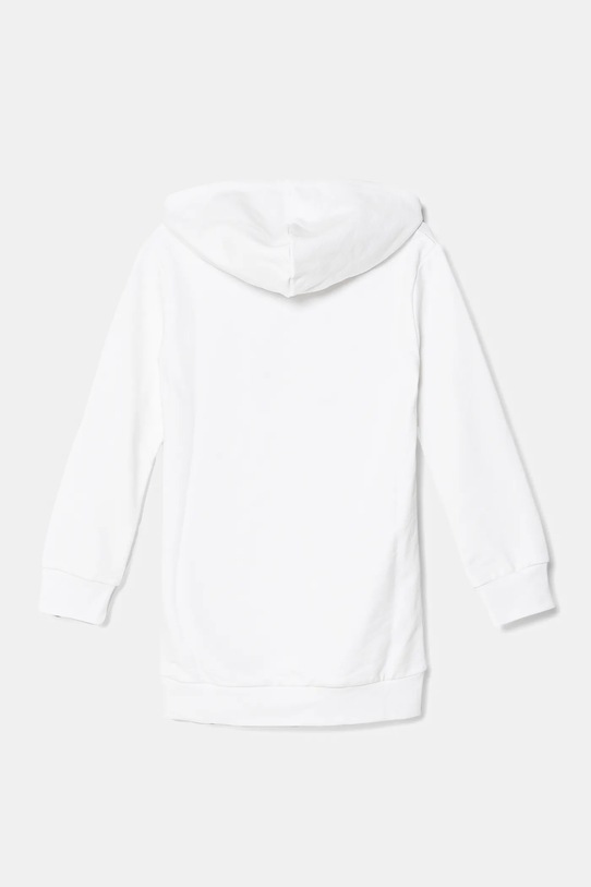 Παιδικό βαμβακερό φόρεμα Guess J5RK35.KAD74.PPYA λευκό SS25