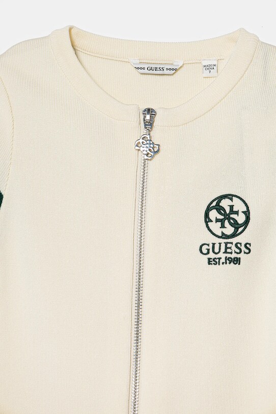 Guess sukienka dziecięca beżowy J5RK49.ZZ04U.PPYA