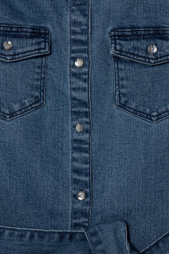 Дівчинка Дитяча джинсова сукня Guess J5RK50.D4HB0.PPYA блакитний