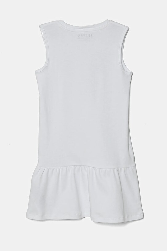 Хлопковое детское платье Guess K4RK23.KA6W4.PPYA белый AA00