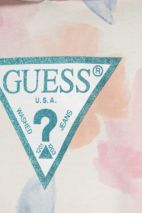 Djevojčice Dječja pamučna haljina Guess K5RK08.KA6R4.PPYA plava