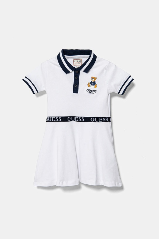 Dječja haljina Guess pletivo bijela K5RK12.K7O64.PPYA