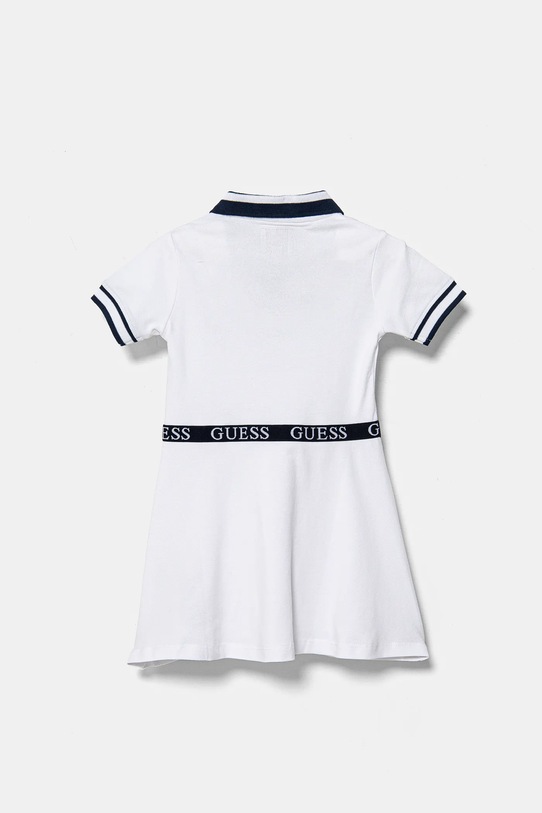 Dječja haljina Guess K5RK12.K7O64.PPYA bijela SS25
