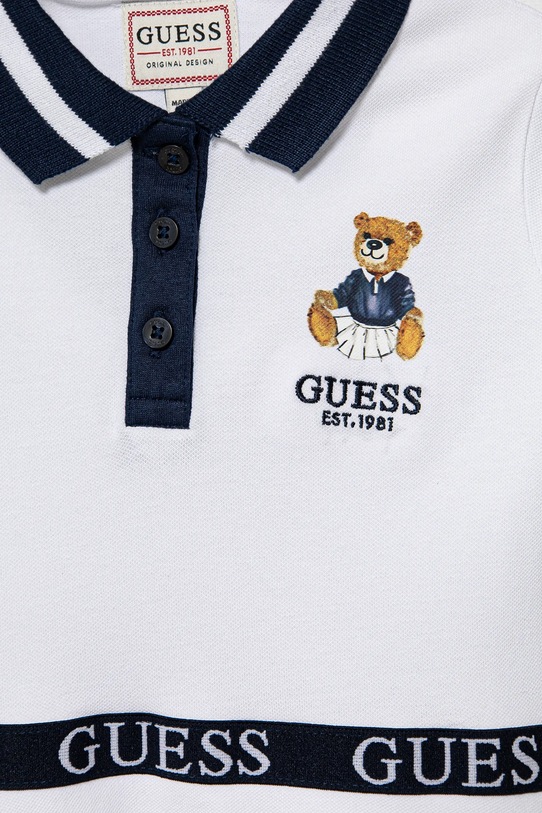 Djevojčice Dječja haljina Guess K5RK12.K7O64.PPYA bijela