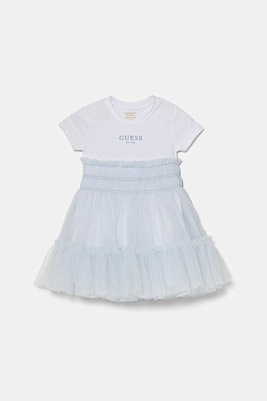 Дитяча сукня Guess короткий блакитний K5RK14.K6YW0.PPYA
