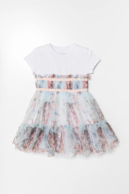Дитяча сукня Guess візерунок блакитний K5RK20.K6YW0.PPYA