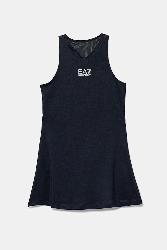 Детское платье EA7 Emporio Armani 8NFA51.FJGBZ тёмно-синий SS25
