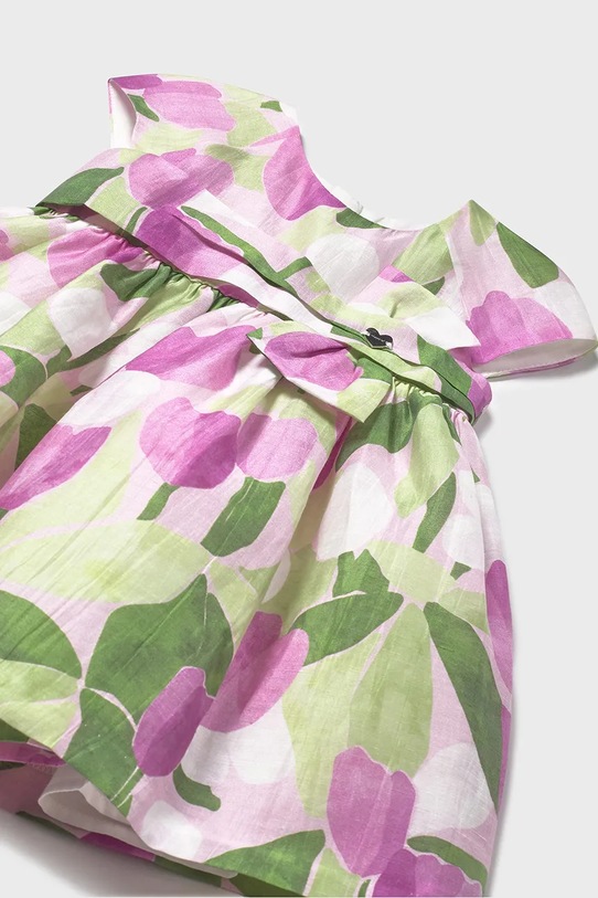 Dievča Dievčenské ľanové šaty Mayoral 1909.4B.Baby.PPYA ružová