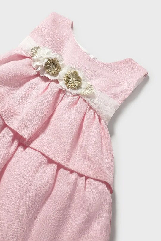 DÍVKA Dívčí šaty Mayoral 1911.4C.Baby.PPYA růžová