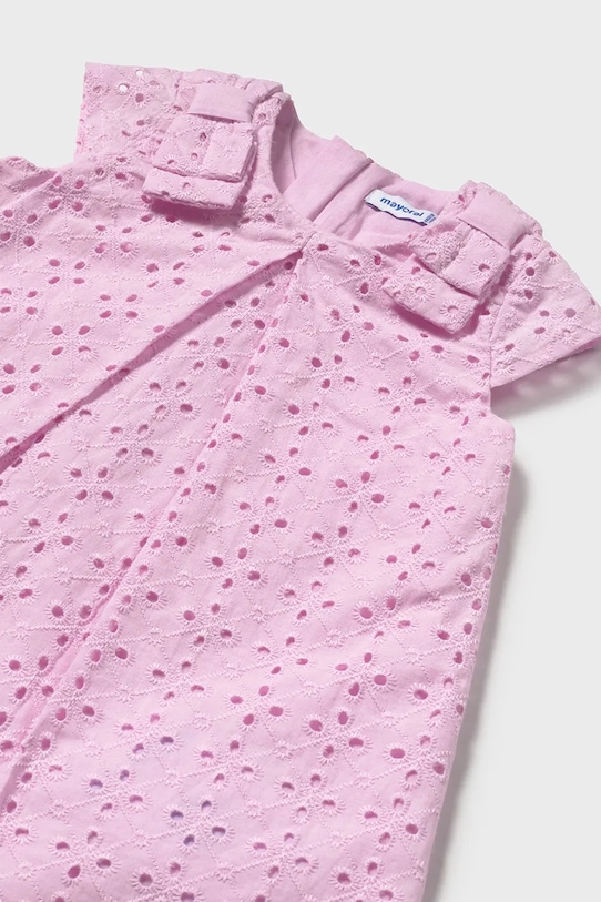 Дівчинка Дитяча бавовняна сукня Mayoral 1913.4C.Baby.PPYA рожевий