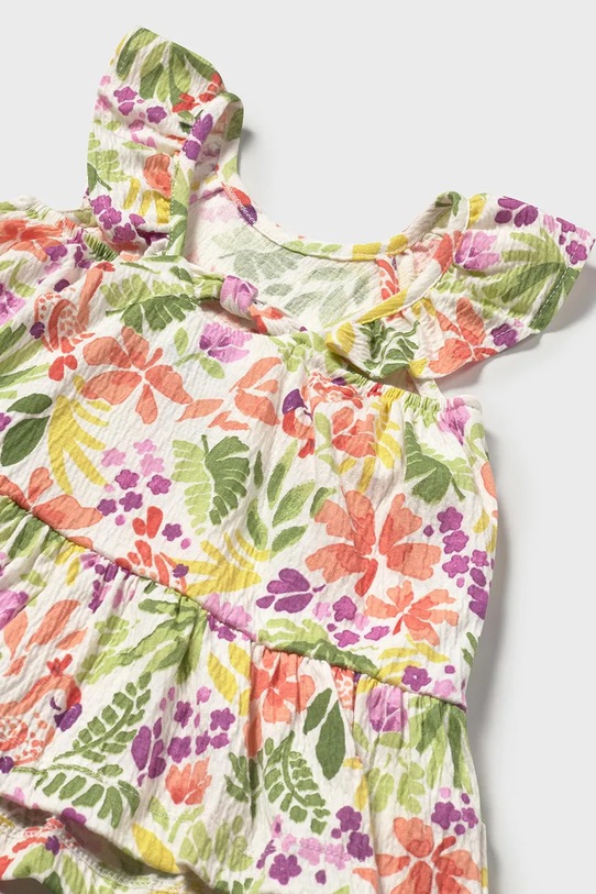 Dziewczynka Mayoral sukienka dziecięca 1923.4H.Baby.PPYA zielony