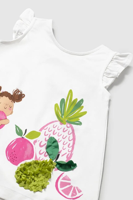 DÍVKA Dívčí šaty Mayoral 1927.4L.Baby.PPYA bílá