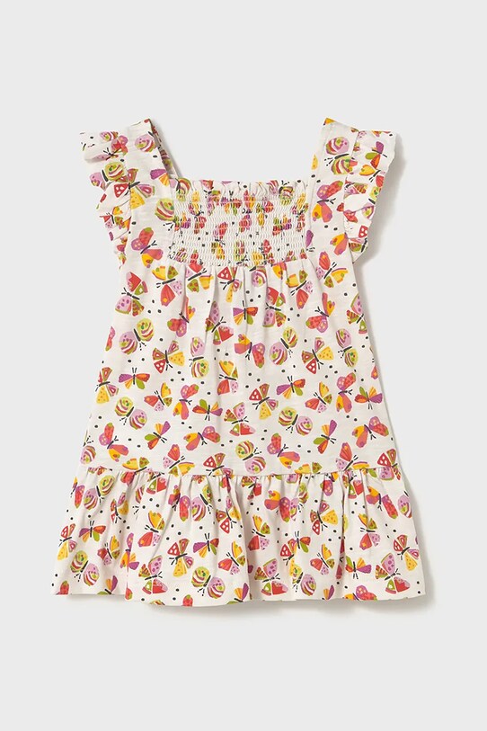 Дитяча бавовняна сукня Mayoral короткий рожевий 1928.4M.Baby.PPYA