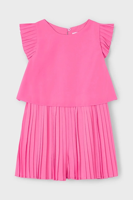 Παιδικό φόρεμα Mayoral στρογγυλό ροζ 3871.6B.Mini.PPYA