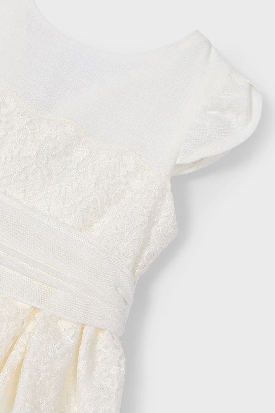 Mayoral sukienka dziecięca beżowy 3911.6A.Mini.PPYA