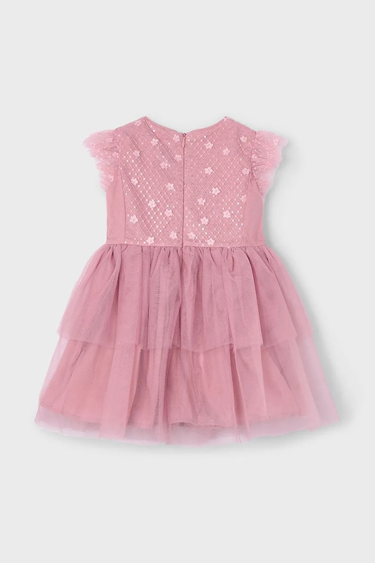Mayoral rochie fete 3914.6B.Mini.PPYA roz SS25