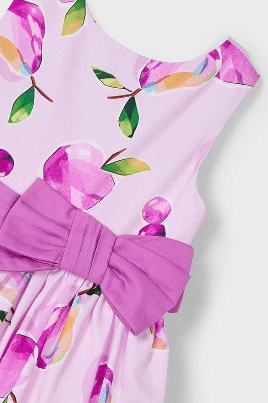Хлопковое детское платье Mayoral фиолетовой 3917.6C.Mini.PPYA