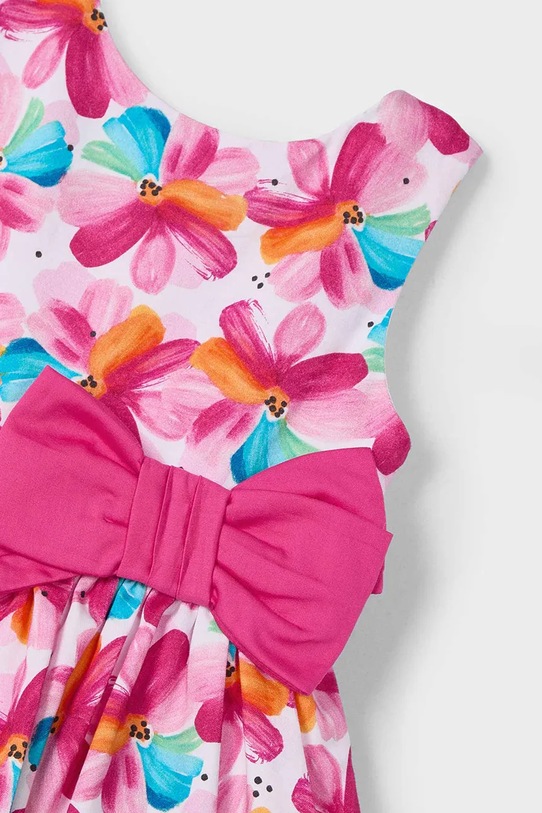 Dječja pamučna haljina Mayoral roza 3917.6C.Mini.PPYA