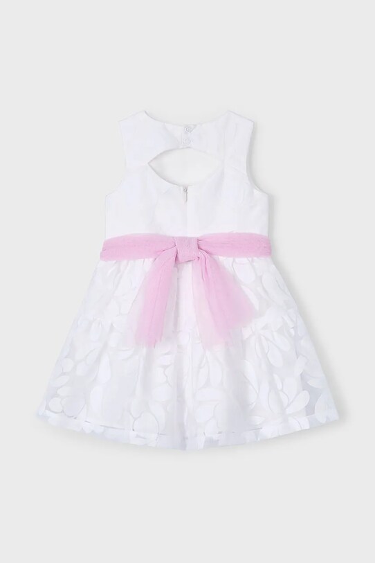 Κοριτσίστικα Παιδικό φόρεμα Mayoral 3918.6C.Mini.PPYA λευκό