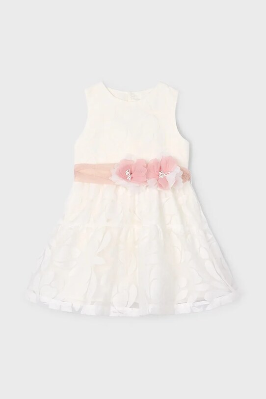 Mayoral rochie fete 3918.6C.Mini.PPYA bej SS25