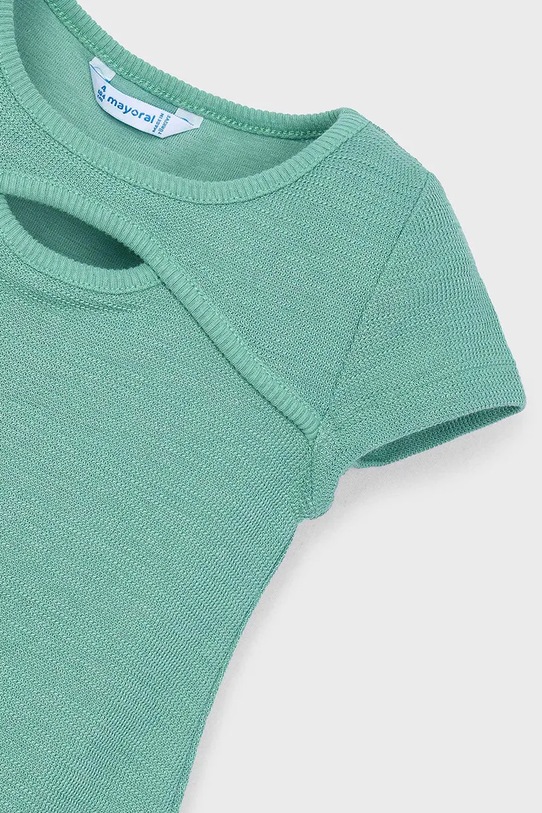 Mayoral sukienka dziecięca zielony 3924.6F.Mini.PPYA