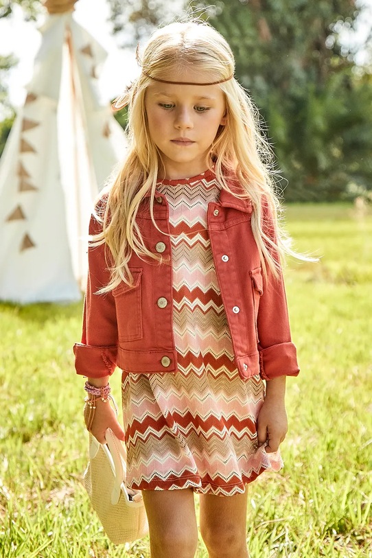 Дитяча сукня Mayoral короткий рожевий 3926.6G.Mini.PPYA