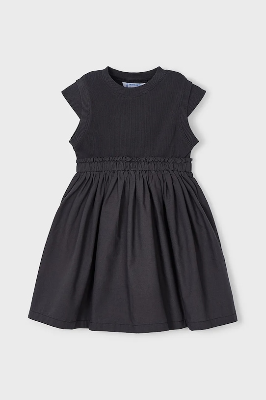 Mayoral rochie pentru copii cu geanta de mana mini negru 3927.6H.Mini.PPYA