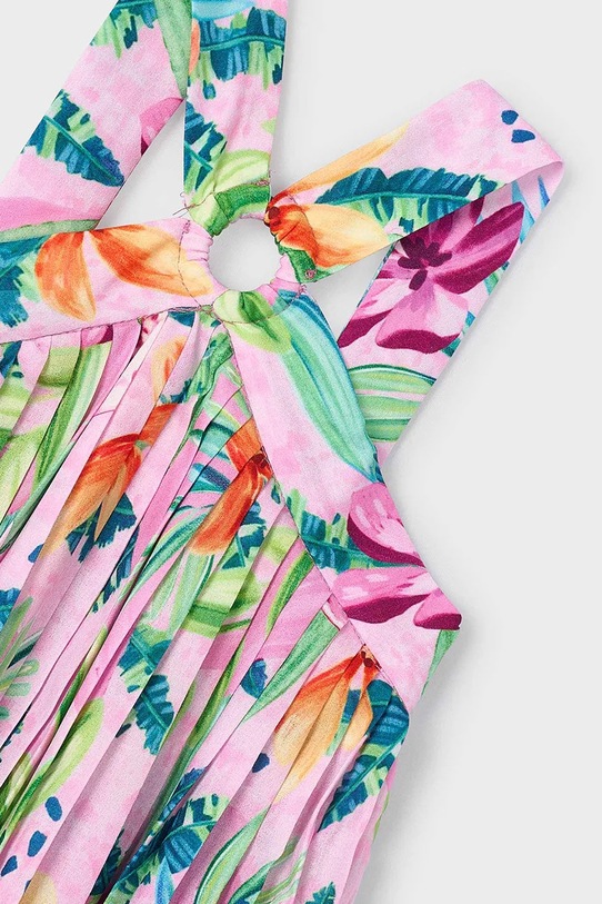 DÍVKA Dívčí šaty Mayoral 3934.6L.Mini.PPYA fialová