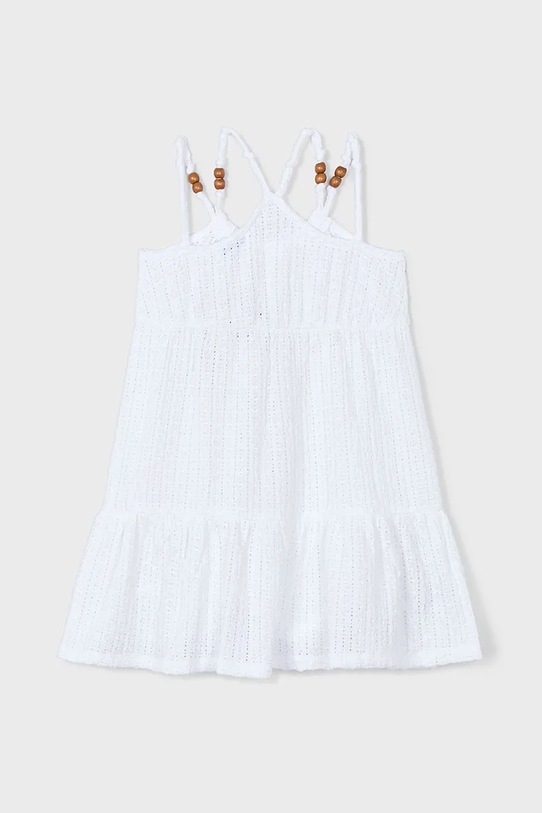 Mayoral rochie fete 3936.6L.Mini.PPYA alb SS25